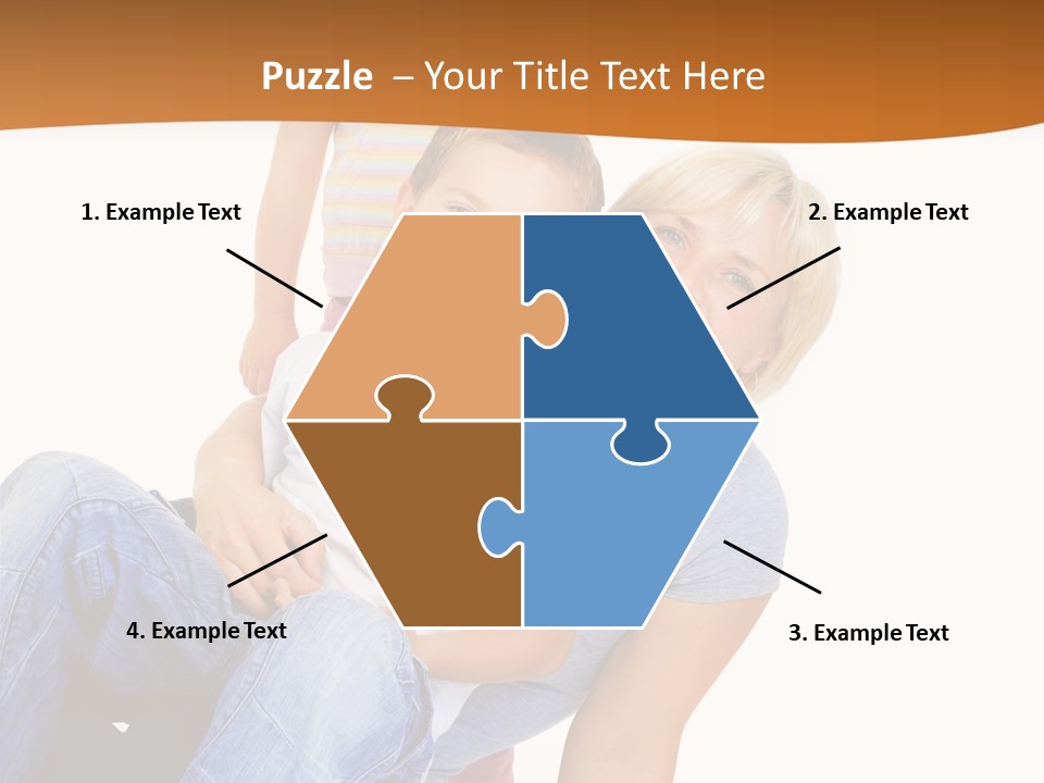 Play Hug Togetherness PowerPoint Template