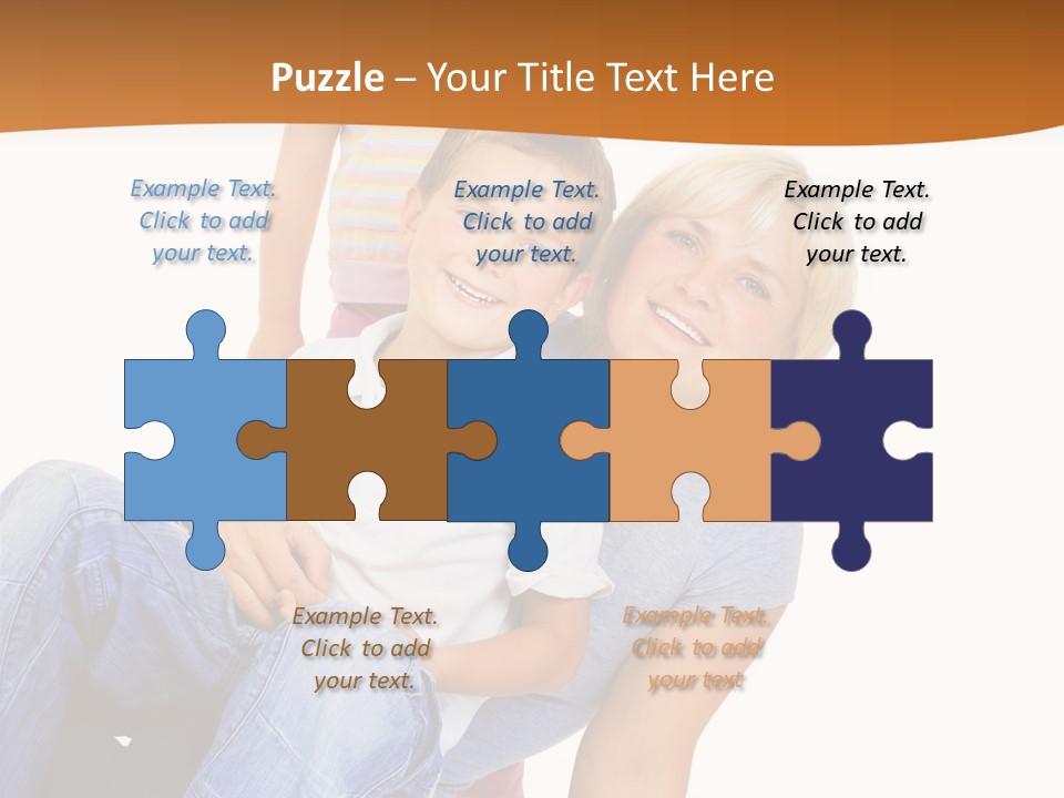 Play Hug Togetherness PowerPoint Template