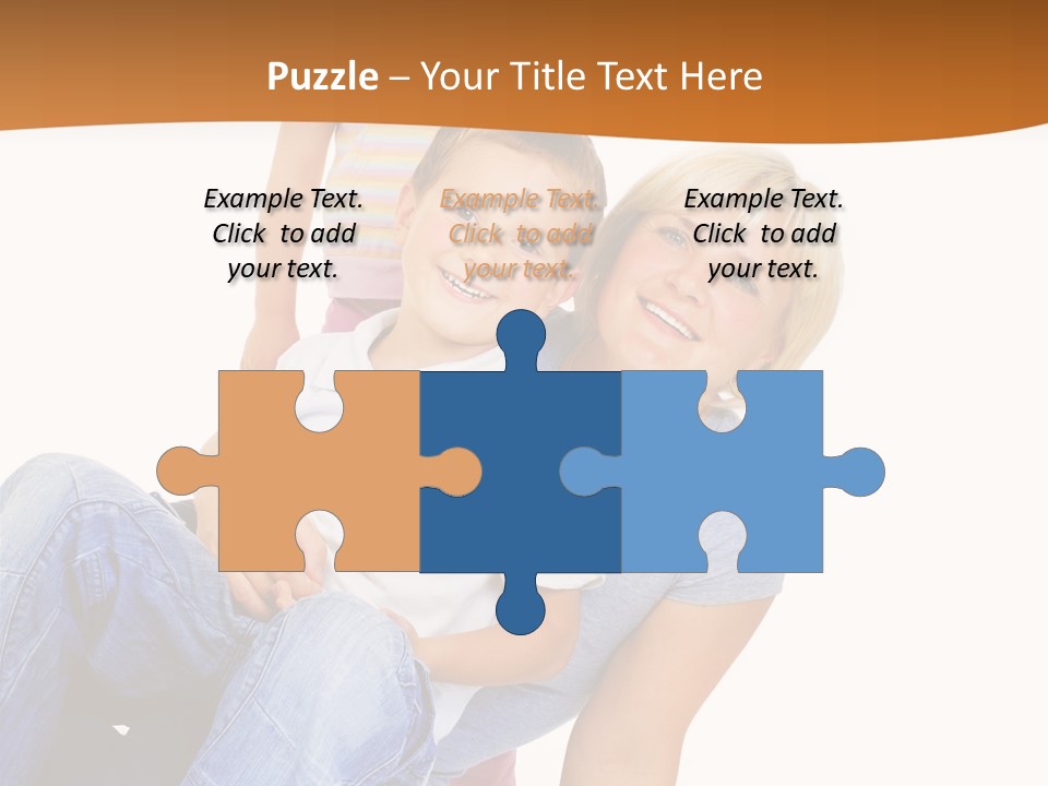 Play Hug Togetherness PowerPoint Template