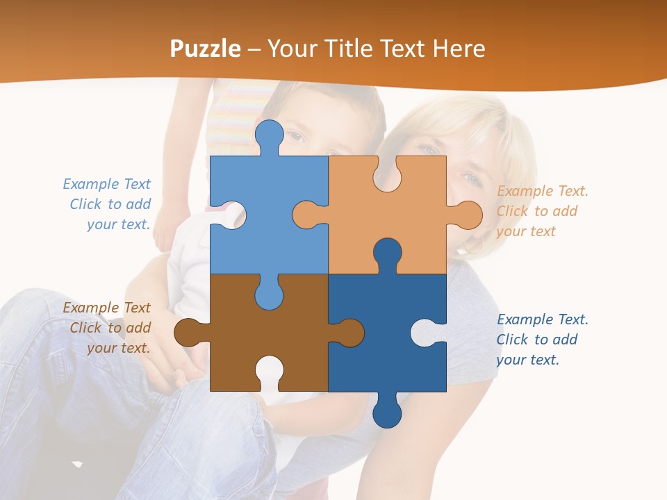 Play Hug Togetherness PowerPoint Template