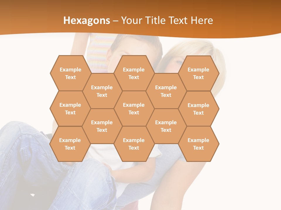 Play Hug Togetherness PowerPoint Template