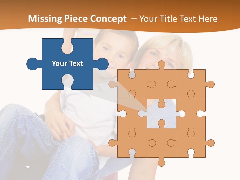 Play Hug Togetherness PowerPoint Template