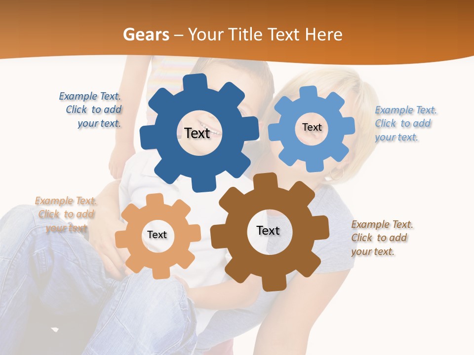 Play Hug Togetherness PowerPoint Template