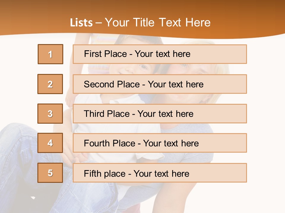 Play Hug Togetherness PowerPoint Template