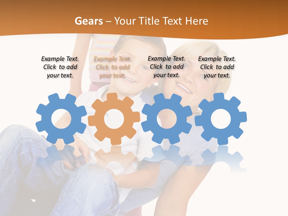 Play Hug Togetherness PowerPoint Template