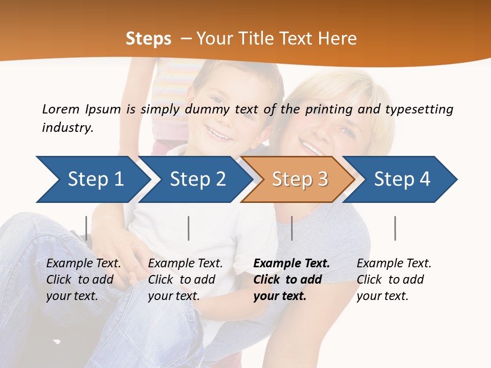 Play Hug Togetherness PowerPoint Template