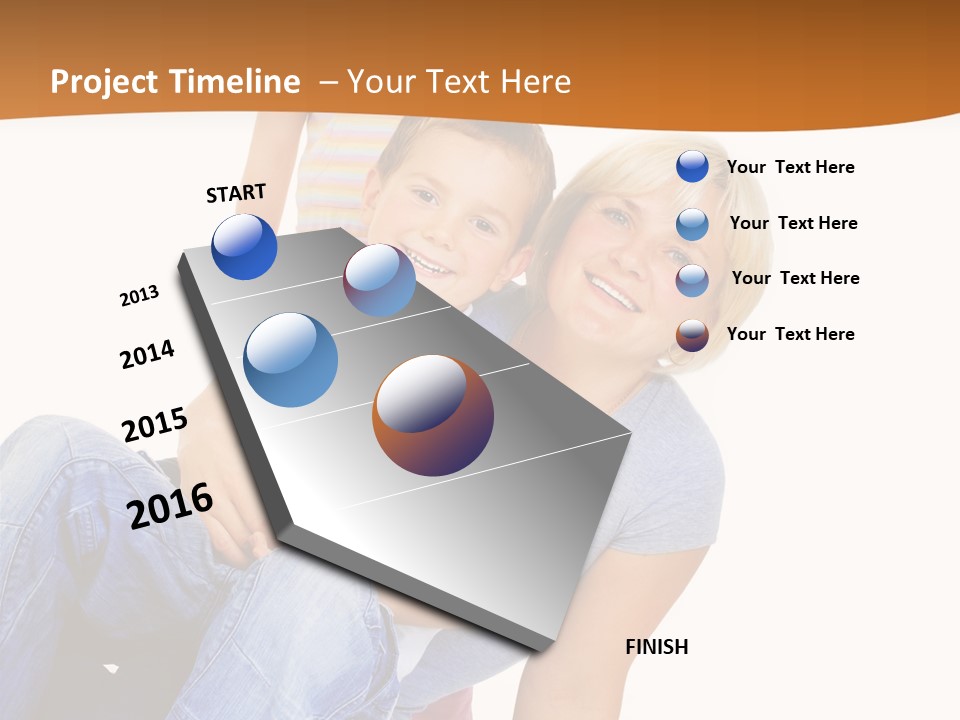 Play Hug Togetherness PowerPoint Template