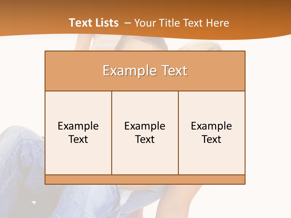 Play Hug Togetherness PowerPoint Template