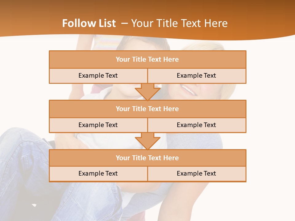 Play Hug Togetherness PowerPoint Template
