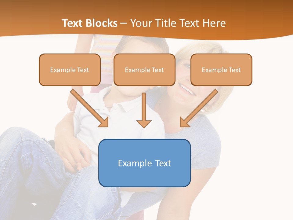 Play Hug Togetherness PowerPoint Template