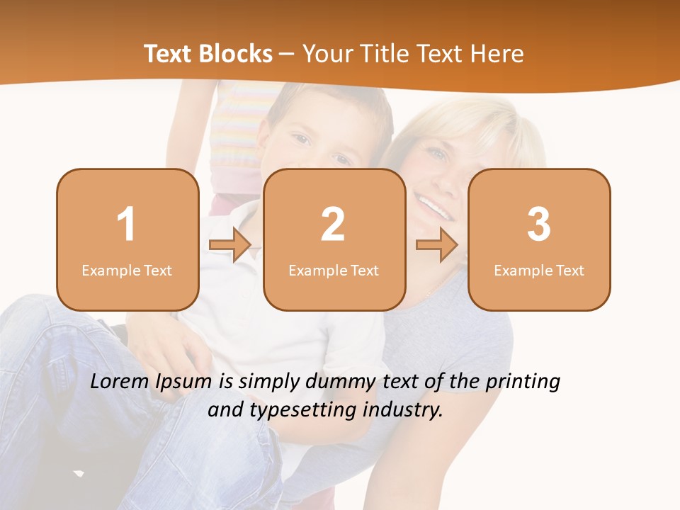 Play Hug Togetherness PowerPoint Template