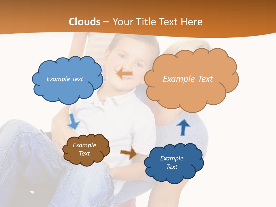 Play Hug Togetherness PowerPoint Template