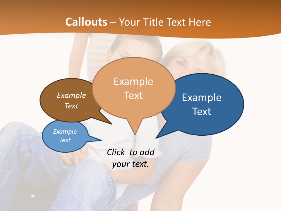 Play Hug Togetherness PowerPoint Template