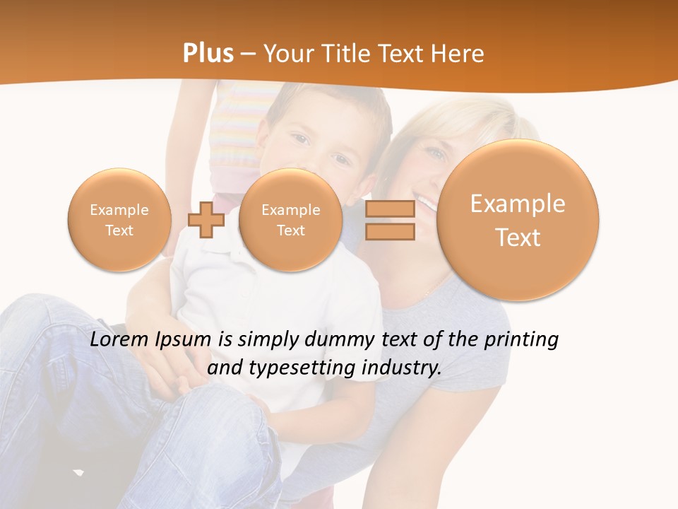 Play Hug Togetherness PowerPoint Template