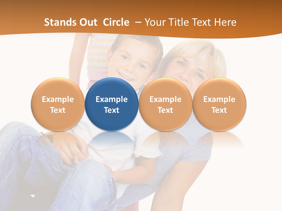 Play Hug Togetherness PowerPoint Template