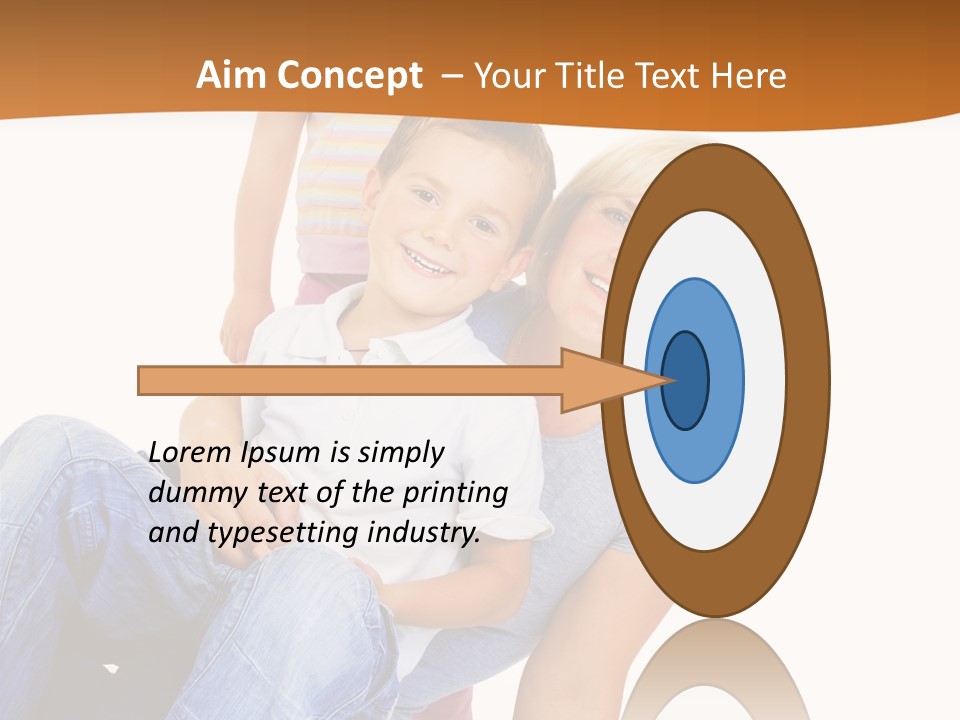 Play Hug Togetherness PowerPoint Template