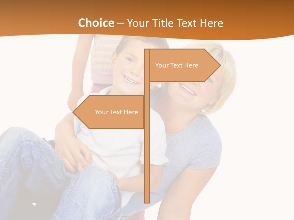 Play Hug Togetherness PowerPoint Template