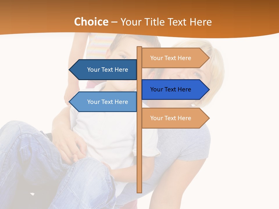 Play Hug Togetherness PowerPoint Template