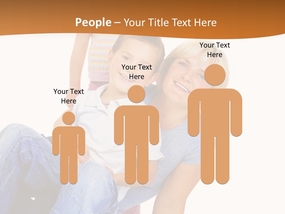 Play Hug Togetherness PowerPoint Template