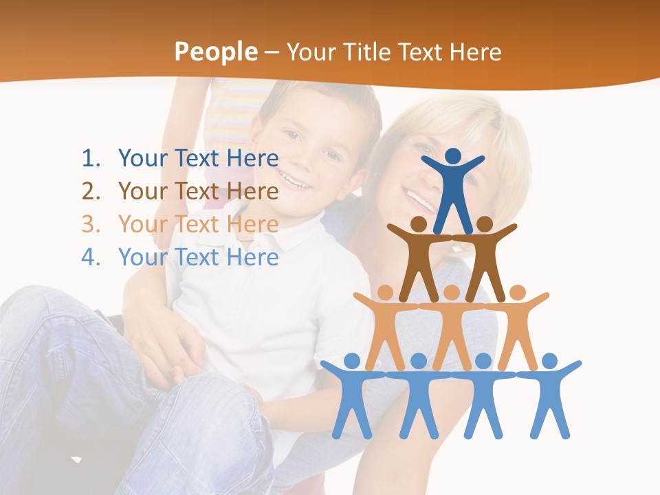Play Hug Togetherness PowerPoint Template