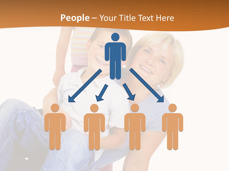 Play Hug Togetherness PowerPoint Template