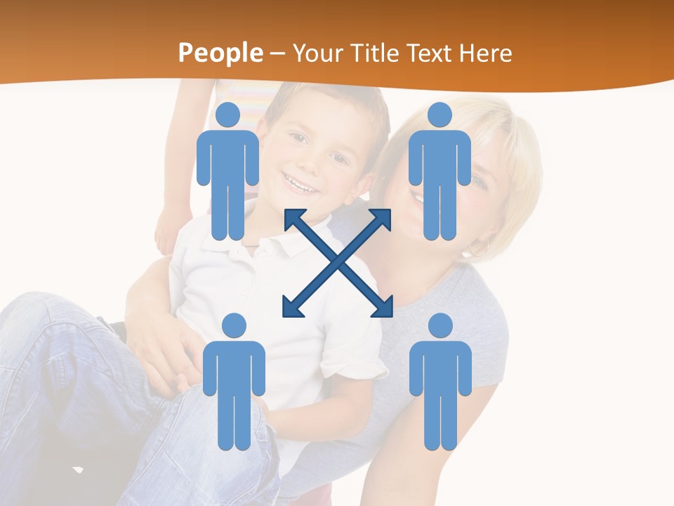 Play Hug Togetherness PowerPoint Template