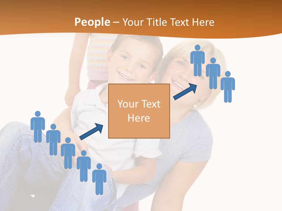 Play Hug Togetherness PowerPoint Template