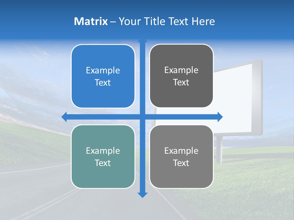 Sign Space Travel PowerPoint Template