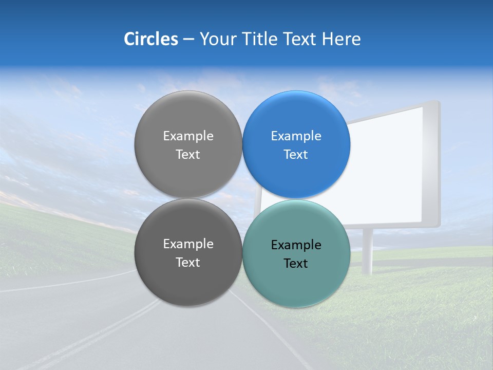 Sign Space Travel PowerPoint Template