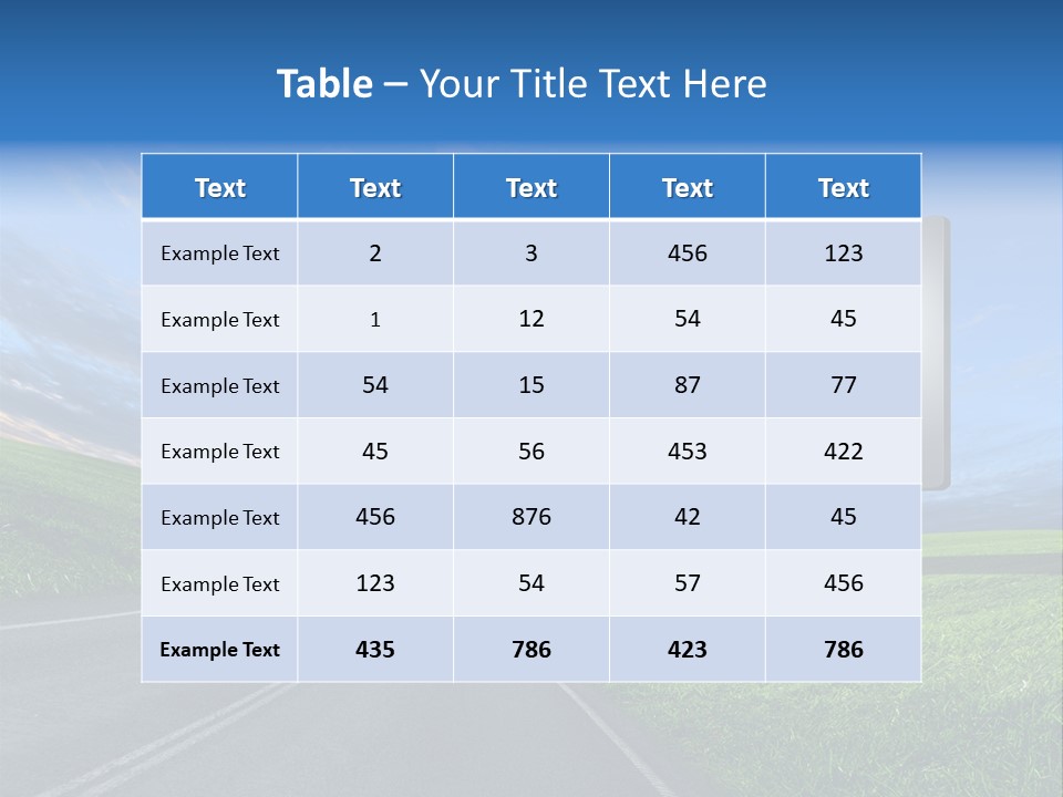 Sign Space Travel PowerPoint Template
