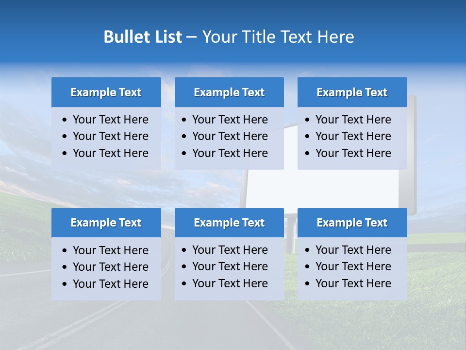 Sign Space Travel PowerPoint Template