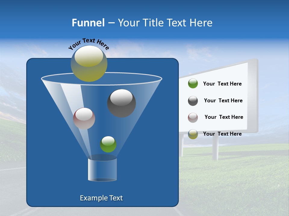 Sign Space Travel PowerPoint Template