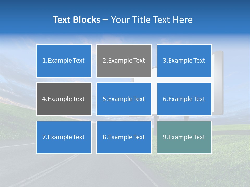 Sign Space Travel PowerPoint Template