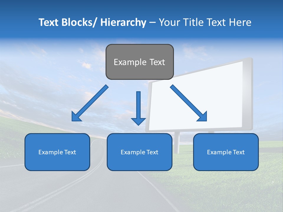 Sign Space Travel PowerPoint Template