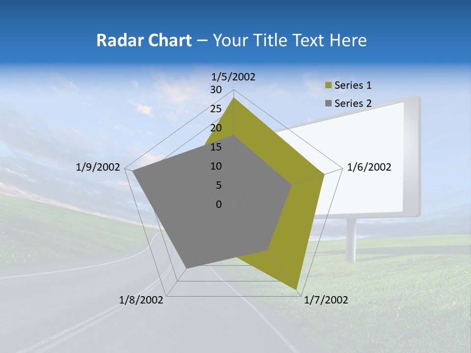 Sign Space Travel PowerPoint Template