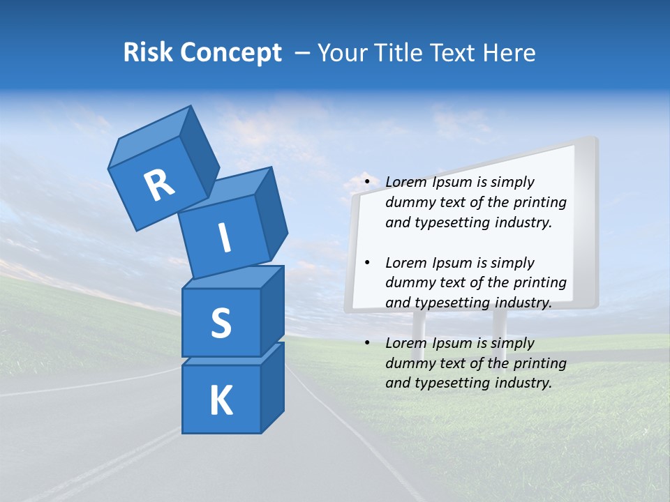 Sign Space Travel PowerPoint Template