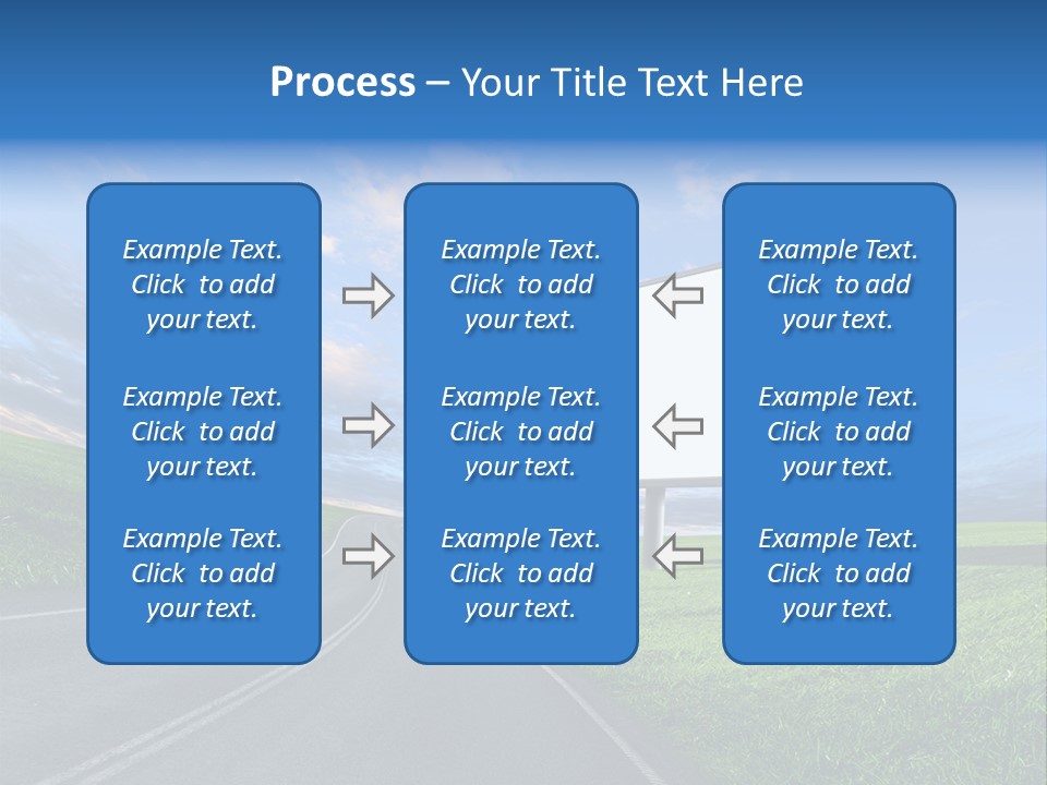 Sign Space Travel PowerPoint Template