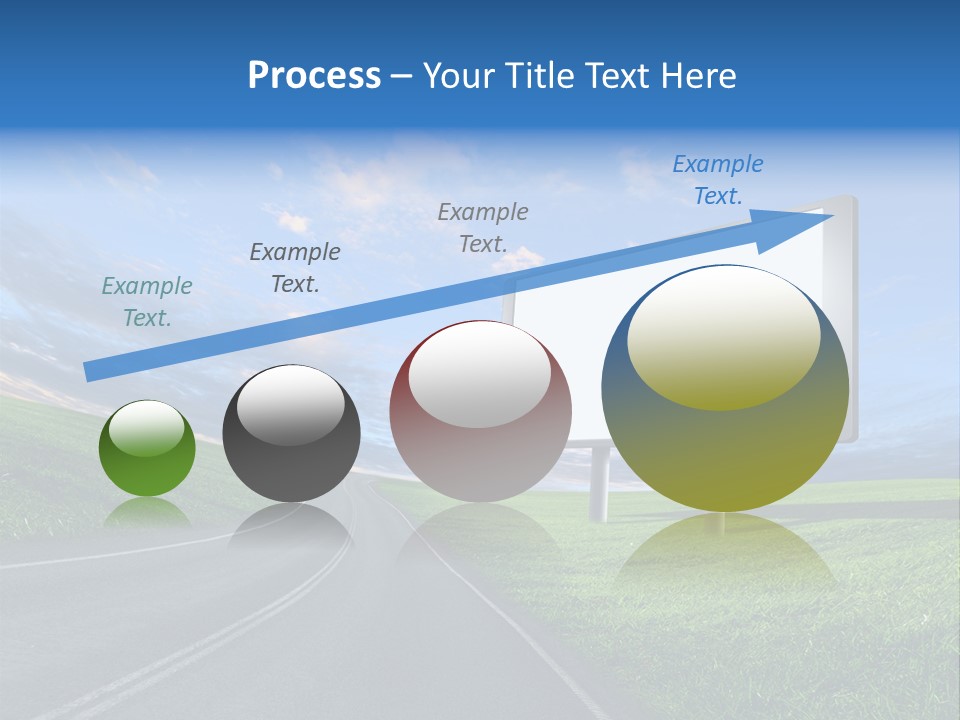 Sign Space Travel PowerPoint Template