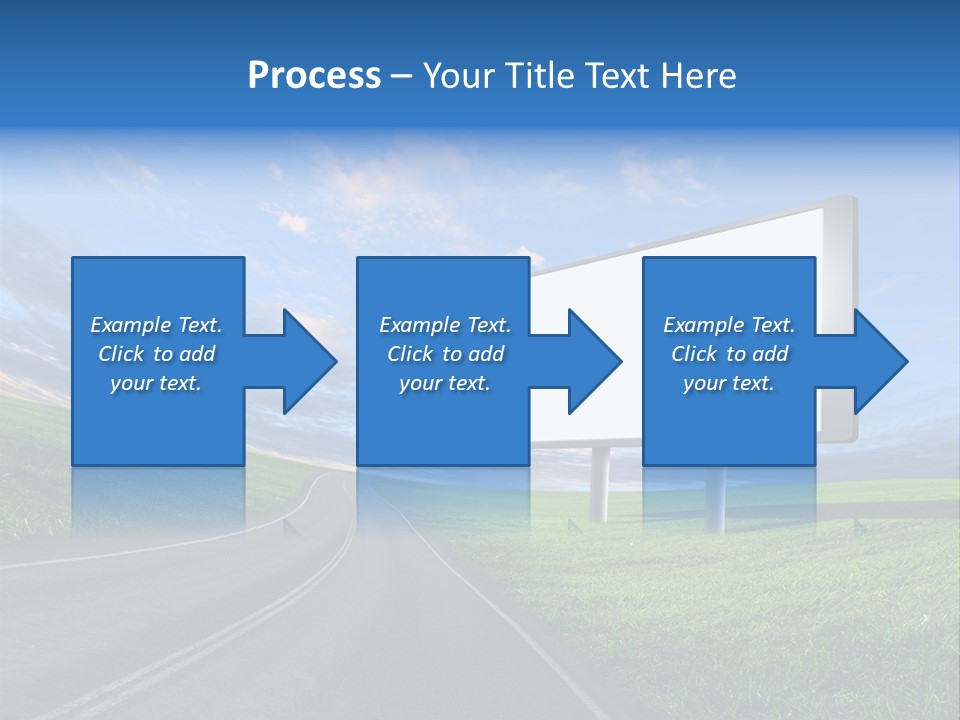 Sign Space Travel PowerPoint Template