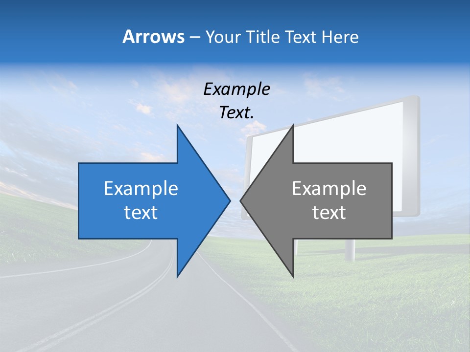Sign Space Travel PowerPoint Template