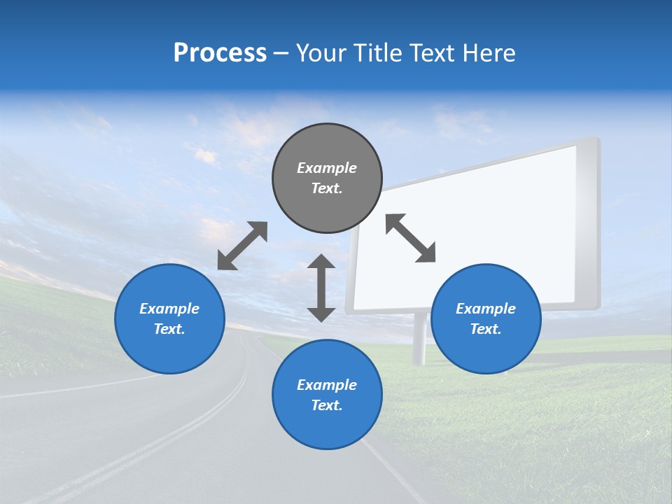 Sign Space Travel PowerPoint Template