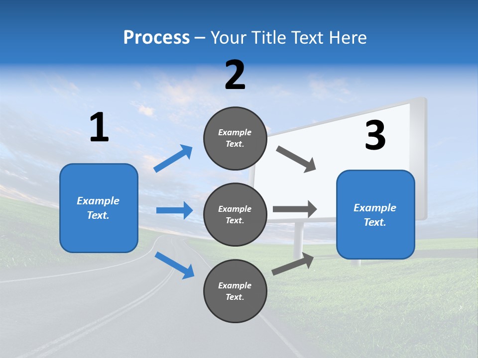 Sign Space Travel PowerPoint Template