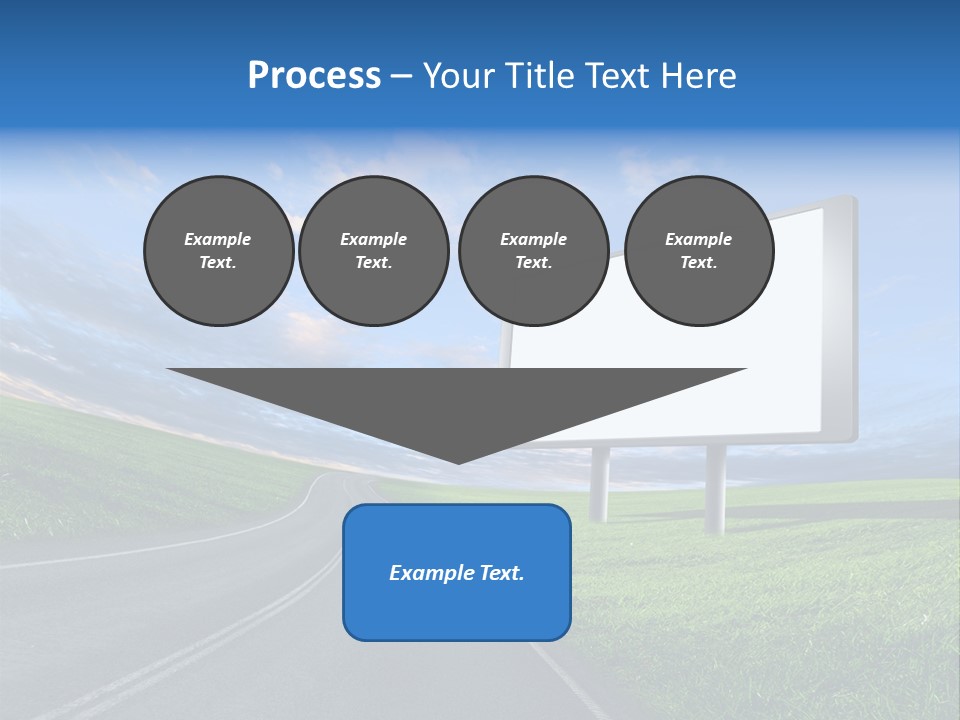 Sign Space Travel PowerPoint Template