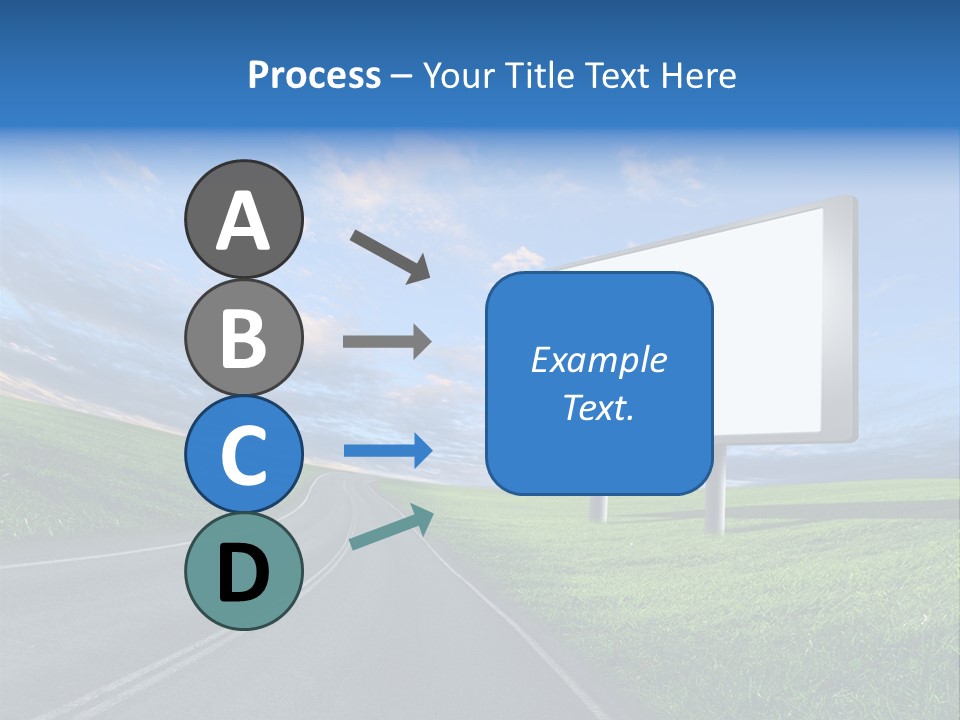 Sign Space Travel PowerPoint Template