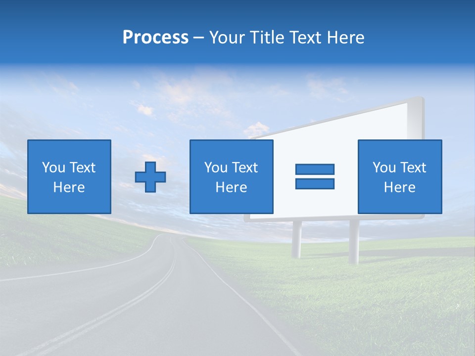 Sign Space Travel PowerPoint Template