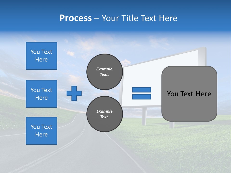 Sign Space Travel PowerPoint Template