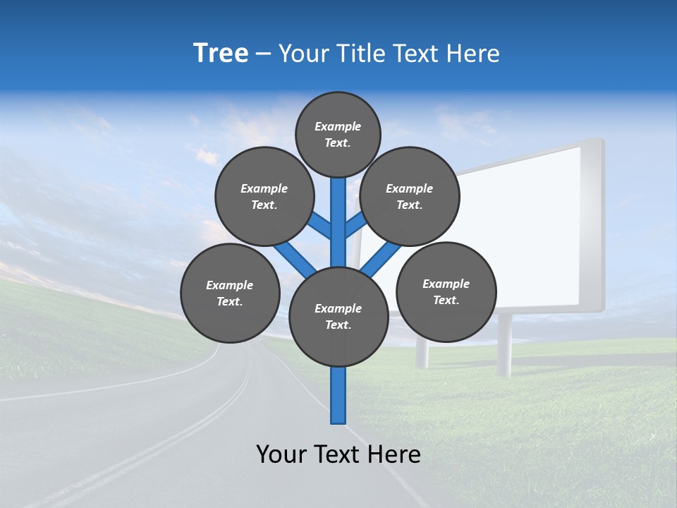 Sign Space Travel PowerPoint Template