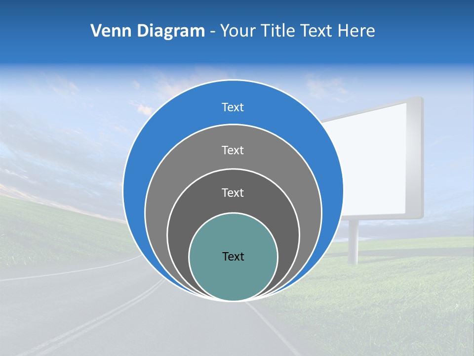 Sign Space Travel PowerPoint Template