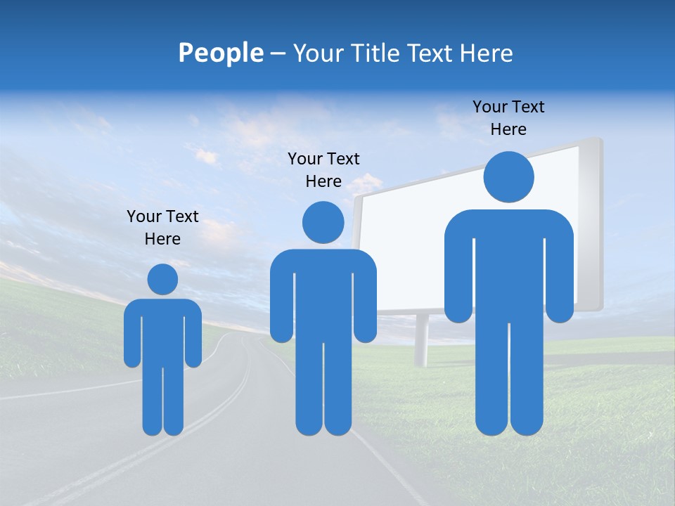 Sign Space Travel PowerPoint Template