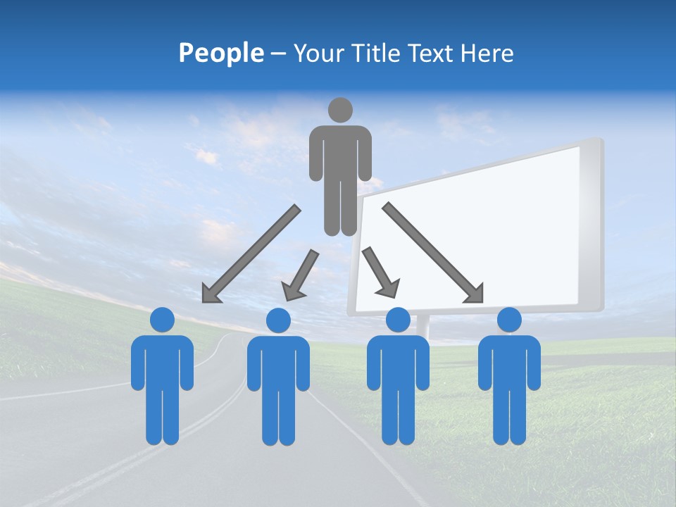 Sign Space Travel PowerPoint Template